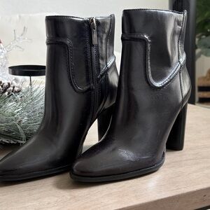 Vince Camuto Sleek Black Heeled Boots